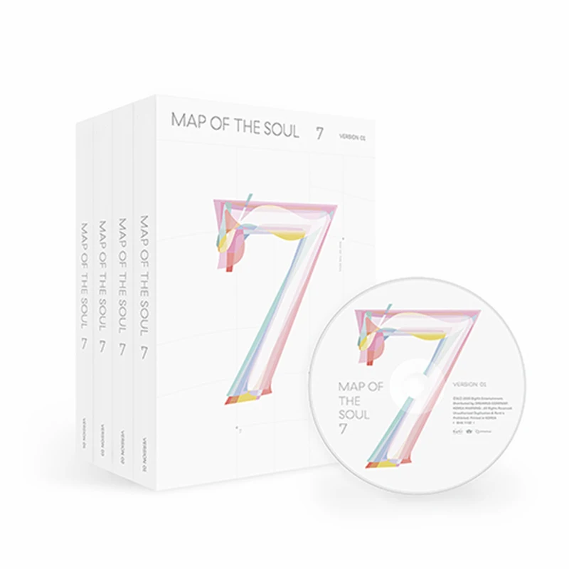 

KPOP Bangtan Boys Album MAP OF THE SOUL : 7 Version 1 2 3 4
