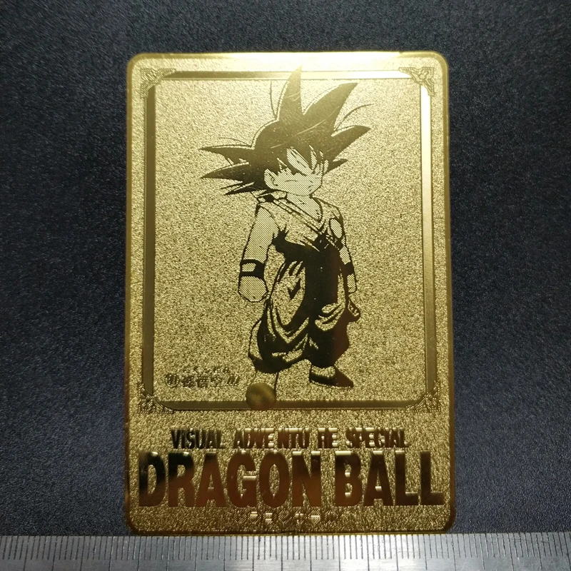 Dragon Ball карты супер металлическая карта ультра инстинкт Гоку джирен экшн игрушки Фигурки издание игры флэш карты коллекция карт - Цвет: 2-13