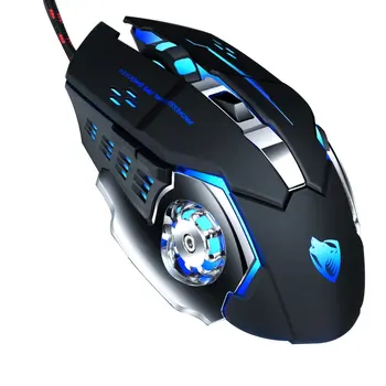 

Ray Wolf V6 Wrangler Mechanical Game Wired Mouse Esports Computer Internet Cafe E-Sports Gaming Usb Mouse