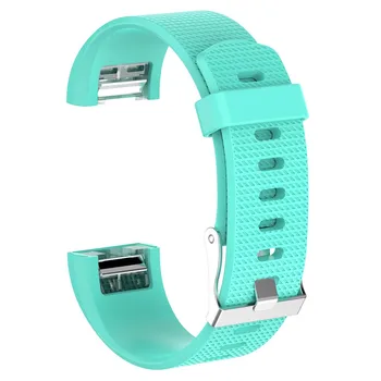 

Soft Fashion Sport Silicone Replacement Watch Band Wrist Strap Bracelet Band Smart Accessories Replacemen For Fitbit Charge 2