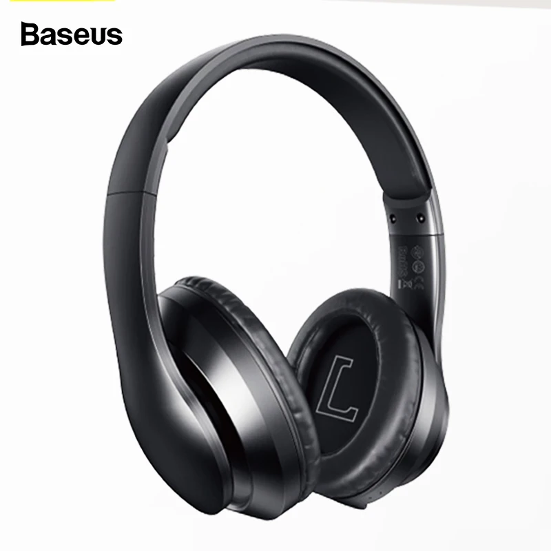 

Baseus D07 Wireless Headphone Bluetooth 5.0 Earphone Handsfree Mega Bass Headset Ear HeadPhone For iPhone Xiaomi Huawei Earpiece