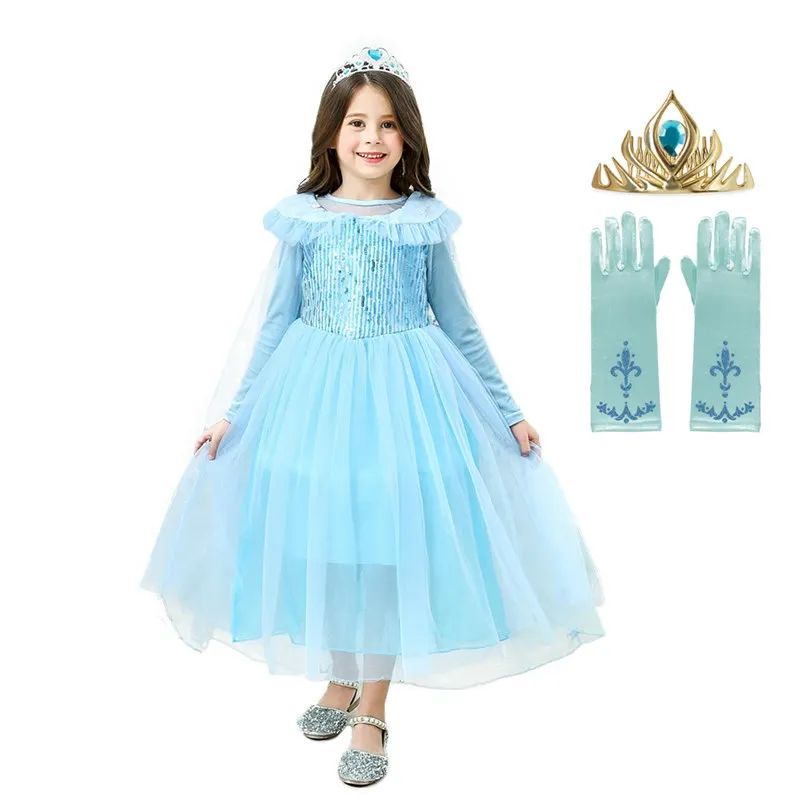 light blue frock dress