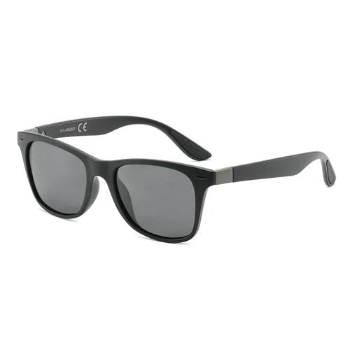 C07 Black Black Leecnuo, фирменный дизайн, Классические поляризованные солнцезащитные очки для мужчин и женщин, для вождения, квадратная оправа, солнцезащитные очки, мужские очки, UV400, Gafas De Sol - Цвет линз: C07 Black Black