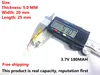 Free shipping 3.7V lithium polymer battery 052025 502025 180mah MP3 MP4 MP5 ► Photo 3/3