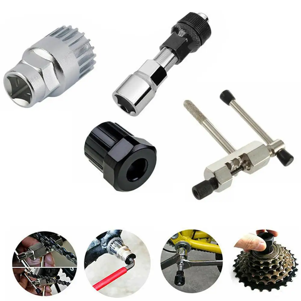 

MTB Bicycle Stationary Crank Puller Extractor Bottom Bracket Bearing Remover Puller Set Repair Tool