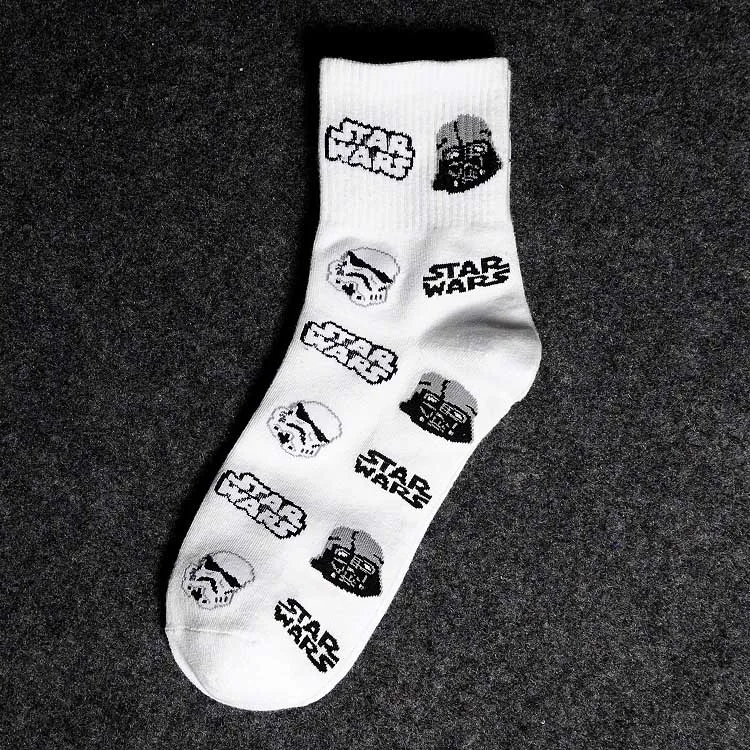 Звездные Войны Шторм труп косплей носки Wookiees джедай рыцарь мода личности смешные мужские женские носки четыре сезона Скейтбординг soc