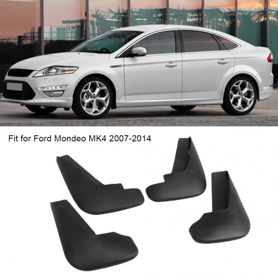 4 шт. брызговики крылья подходит для Ford Mondeo MK4 2007 2008 2009 2010 2011 2012 2013 автомобильные аксессуары