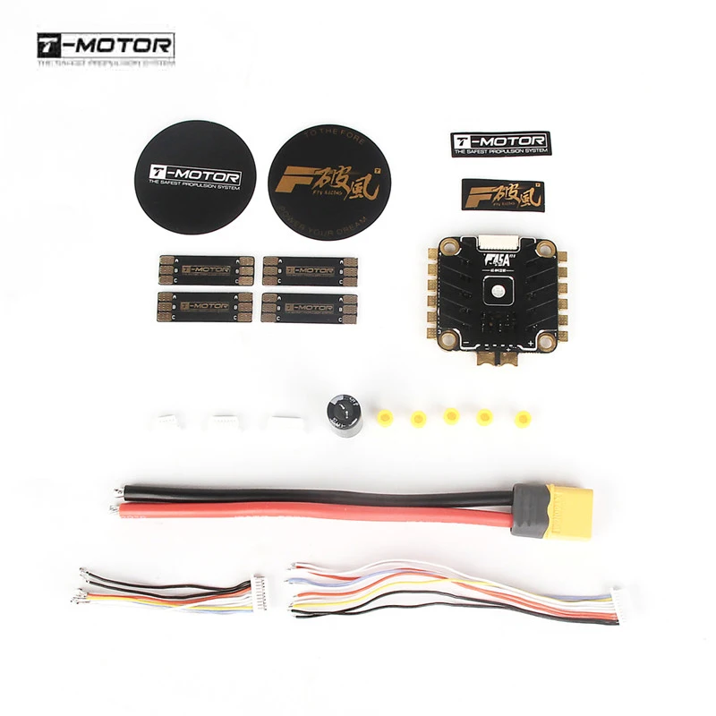T-двигатель F45A PROII V2 45A 3-6S Blheli_32 4 в 1 бесщеточный ESC 30,5X30,5 мм для радиоуправляемого дрона FPV Racing DIY аксессуары
