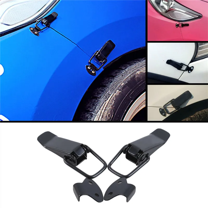 Supplies Quick Release Buckle Safety Clip Iron Vehicle Modified Bumper Hood Lock 