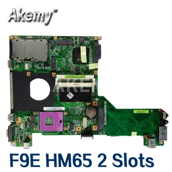 

F9E HM65 2 Slots Mainboard 2.1 For Asus F9E F9S Laptop motherboard F9E Mainboard F9E Motherboard 100% Tested OK