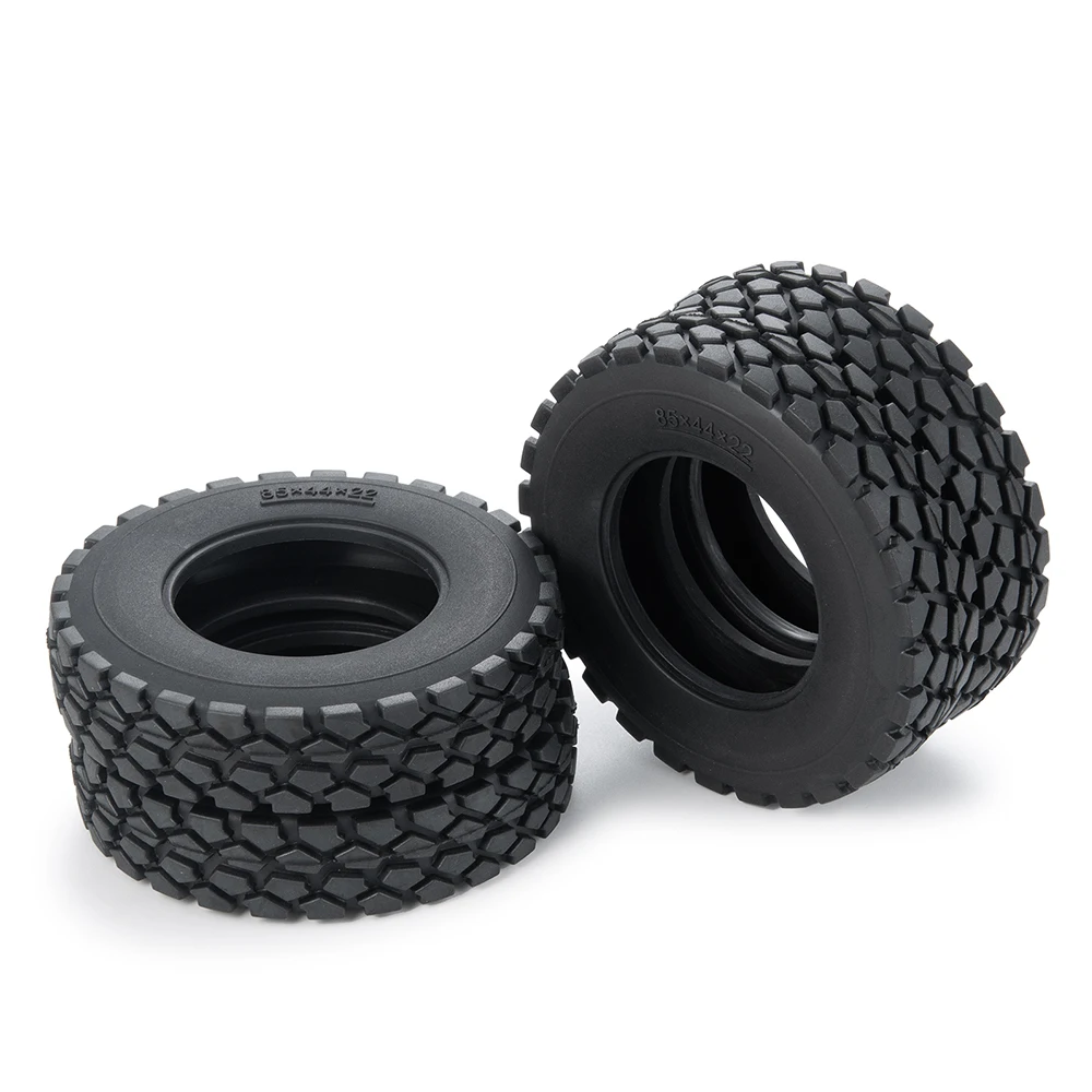 4x Neumáticos De Goma Para HSP 1:10 RC Coche Todoterreno Piezas De Camion Acc Actualizacion