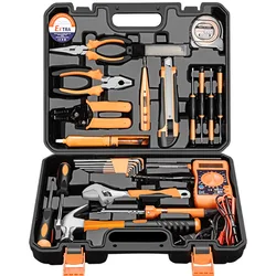 Valise de transport multifonctionnelle pour outils d'instruments professionnels, rangement, emballage d'outils OF50JX 