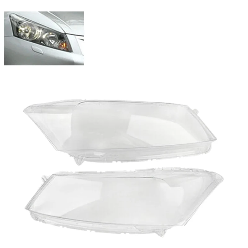 

DHBH-Car Clear Headlight Lens Cover Replacement Headlight Shell Cover for Honda Accord 2008-2012