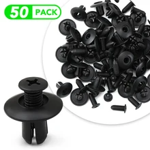 6mm auto fixador clipe retentor pino rebite para mazda 3 mazda 6 mazda cx-5 para mitsubishi lancer outlander asx i200