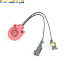 Rockeybright 2X D2S D2R D2C D4S D4R ксенон HID лампы жгут конвертер адаптеры для розеток провода кабель D2 HID фар AMP разъемы