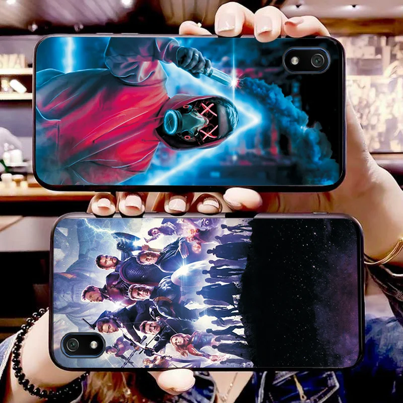 Чехол s для Xiaomi Redmi 7 силиконовый чехол для телефона Marvel Hero чехол "Железный человек" черный чехол из ТПУ для Xiaomi Redmi 7A 7 A Note 7 Fundas чехол