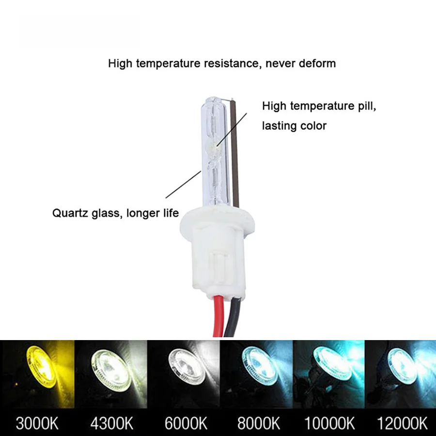 12V 75W 100W H1 H3 H7 H8/H9/H11 H10/9005 9006 880/881/H27 Single Hid Xenon BULB 8000K 6000K 4300K car fog light lamps | Автомобили и