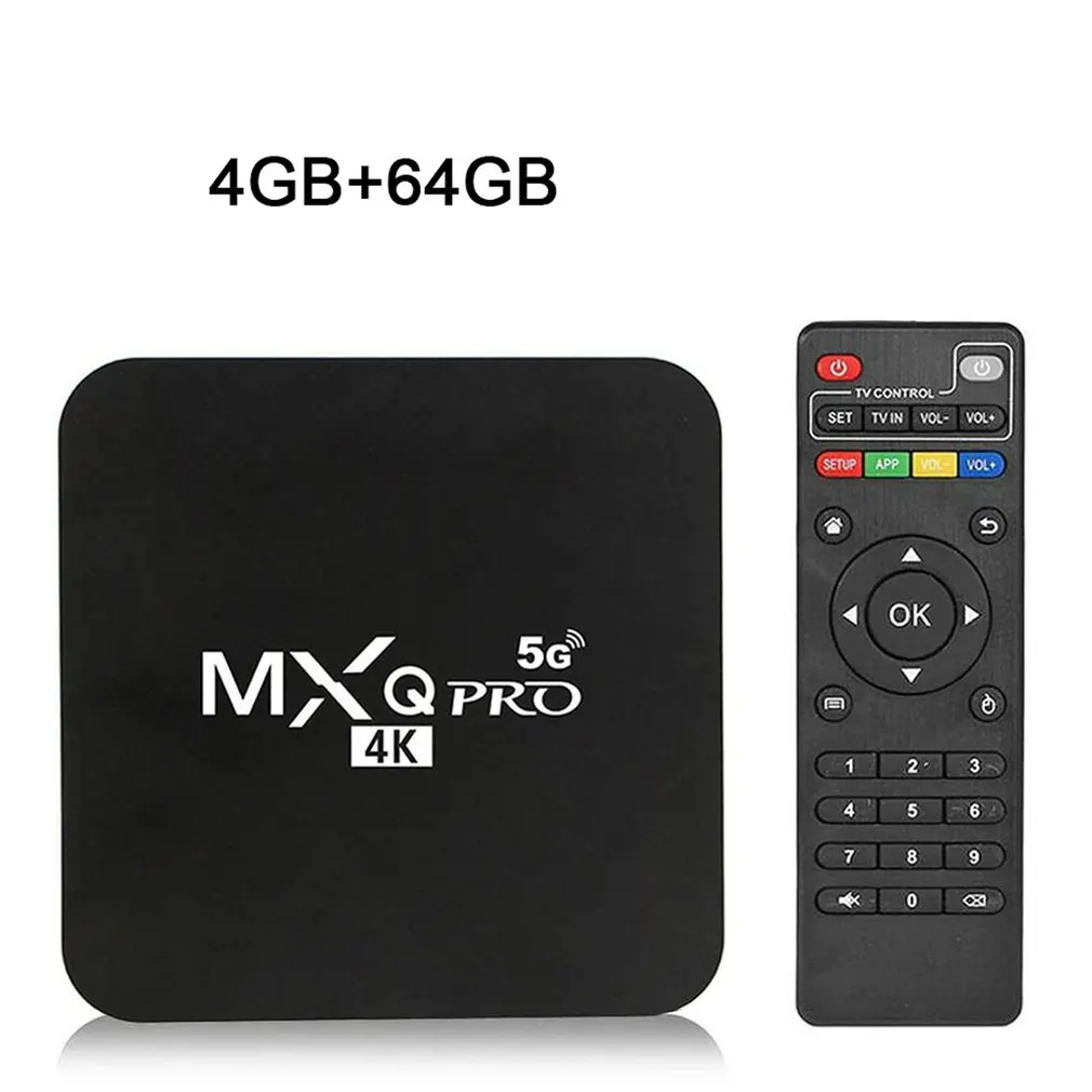 Телеприставка с сетевым проигрывателем 4K домашняя телеприставка дистанционным