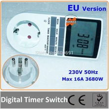 Стандарт ЕС штекер цифрового соединения-в таймере переключатель на электронное питание к устройствам(розетка ЕС) почта
