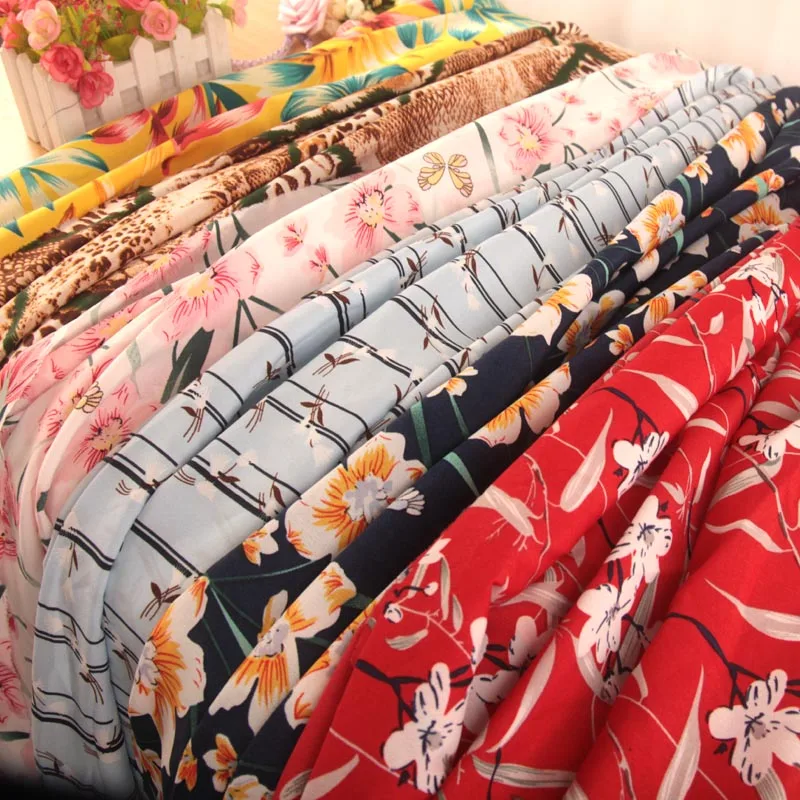 Распродажа, шифоновое платье, слегка эластичная ткань, рубашка, блузка, материал, сделай сам, шитье, текстиль, летнее платье, материал