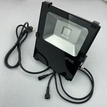 

30W RGB DMX512 flood light,AC85-265V input;controlled by dmx controller directly;size;L205XW185XH60mm