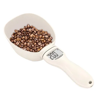 

Multifunction Pet Food Scale Cup With Led Display For Dog Cat Feeding Bowl Kitchen Scale Spoon Measuring Scoop Cup Pet Products