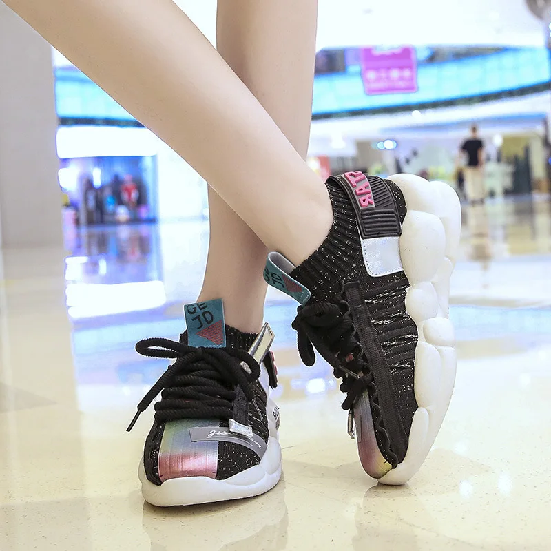 high sole shoes for womens