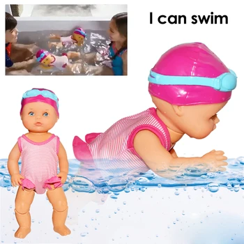 

Waterproof Swimming Doll Kid Girls Toy swimming water doll electric Dolls joint movable Dolls Best Gift Toy For Children Gifts 4