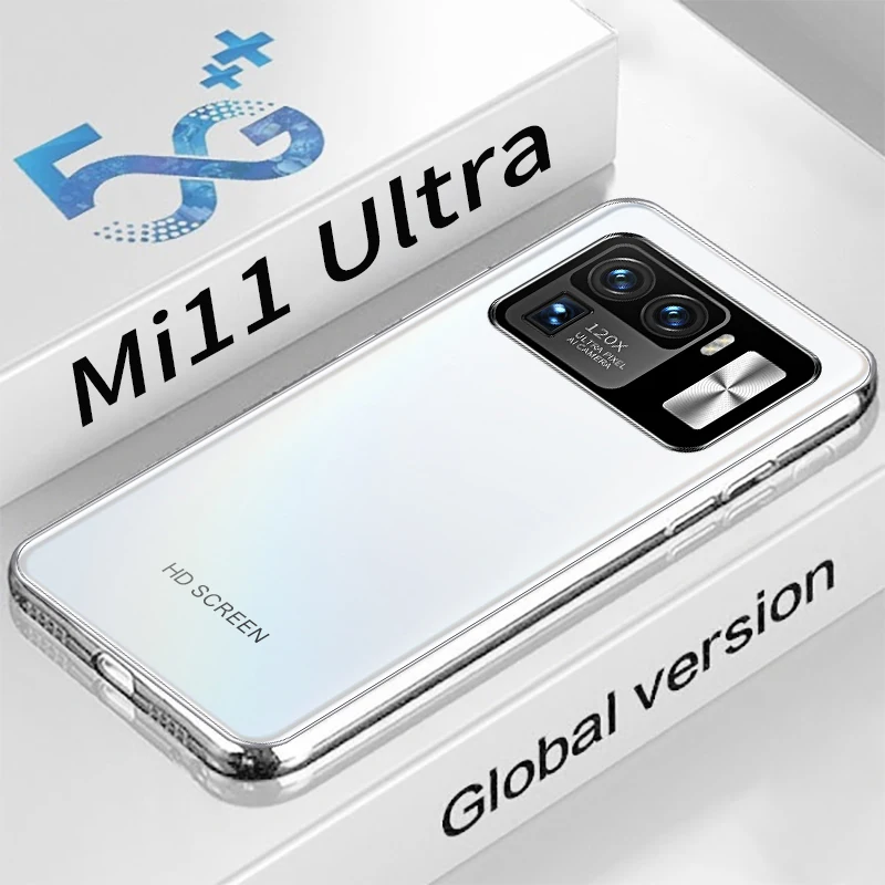 Смартфон M11 Ultra 2021 дюйма 16 + 32 Мп 10 ядер 7 3 мАч 6800 ГБ | Мобильные телефоны и