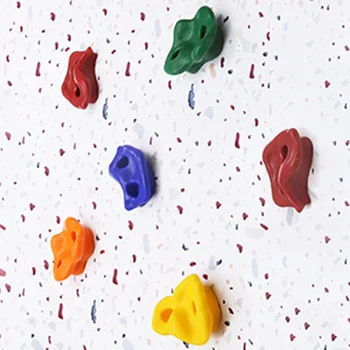 

Feet Rock Climbing Holds Grip PE Indoor Outdoor Non-toxic Frosted 10PCS