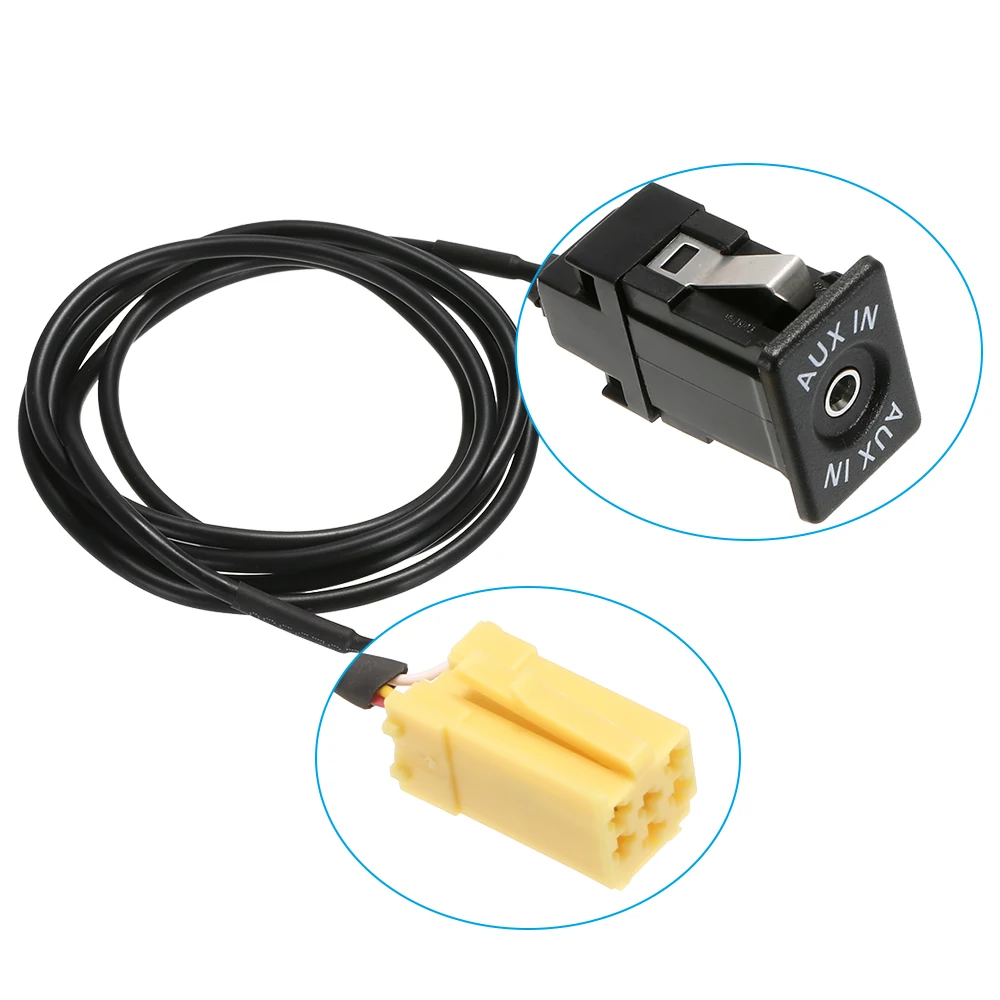 Интерфейсный адаптер AUX с линией, пригодный для Alpha Fiat Lancia SMART Buchse Stecker