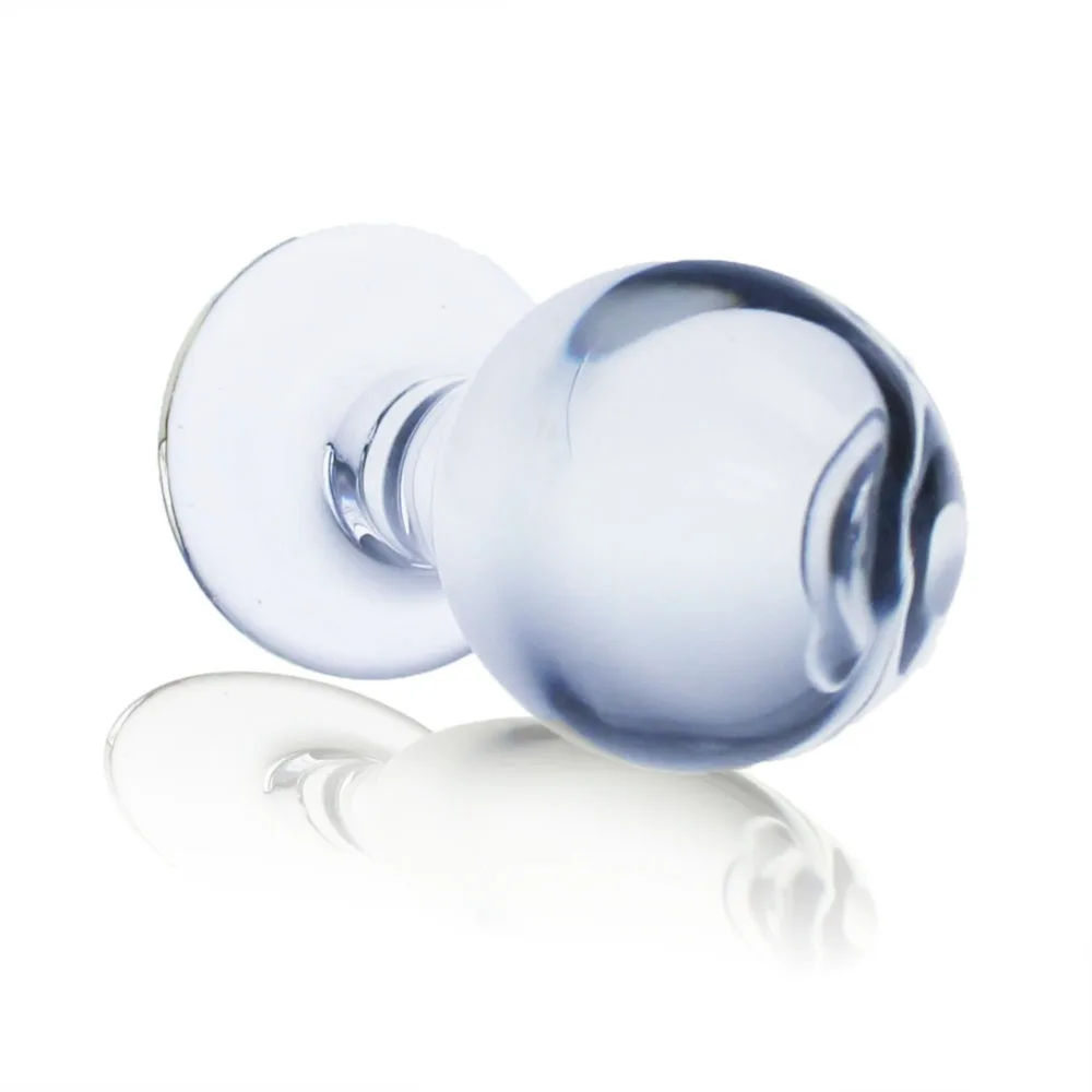 h017Pure Pleasure Sensual Glass Butt Plug (9a)