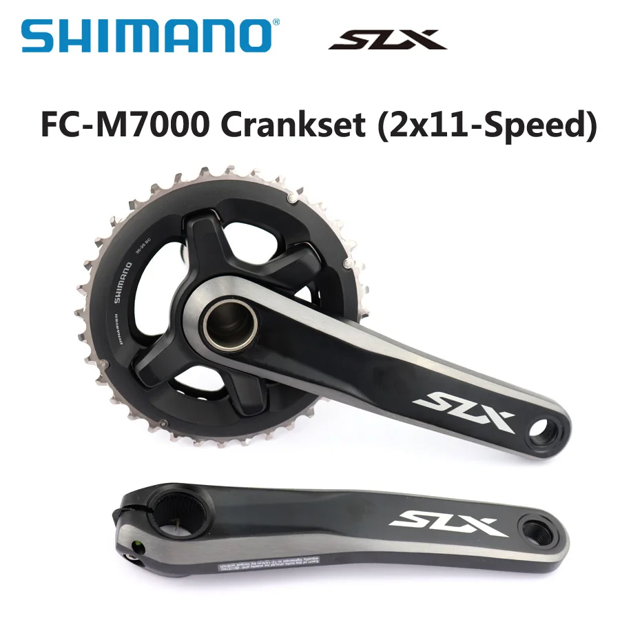 SHIMANO SLX FC M7000 FC-M7000 диаметра окружности болтов(M7000 2x11-Speed 26-36T 28-38T 170 мм 175 мм опционально с BB-MT800 или N0 BB-MT800