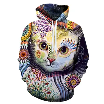 

Latest 3D Printed Hoodies Hoody Women Men Sweatshirt Anime Hooded Jumper Coats Tops Tracksuit Streetwear Male / female