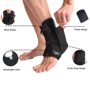 S/M/L Size Enkelbrace Ondersteuning Sport Verstelbare Enkelbandjes Sport Ondersteuning Verstelbare Voet Orthese Stabilizer Enkel protector