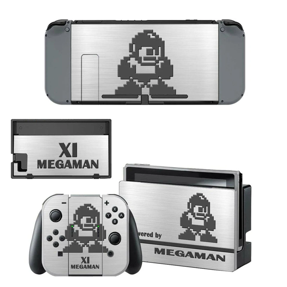 Наклейка для переключателя Megaman Vinilo nindoswitch sticker s Skins совместима с консолью переключателей и контроллерами Joy-Con - Цвет: YSNS1239