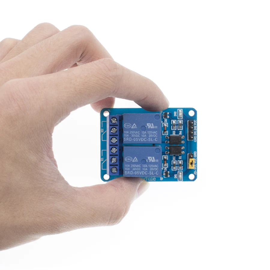 2 канальный релейный модуль постоянного тока 5 В для Raspberry Pi ARM AVR DSP оптовая продажа