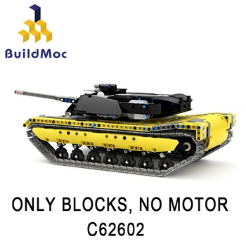 

BuildMoc Military Technic Iron Empire Tank technic Building Blocks Sets Weapon War Chariot Creator Army Soldiers Bricks Toys