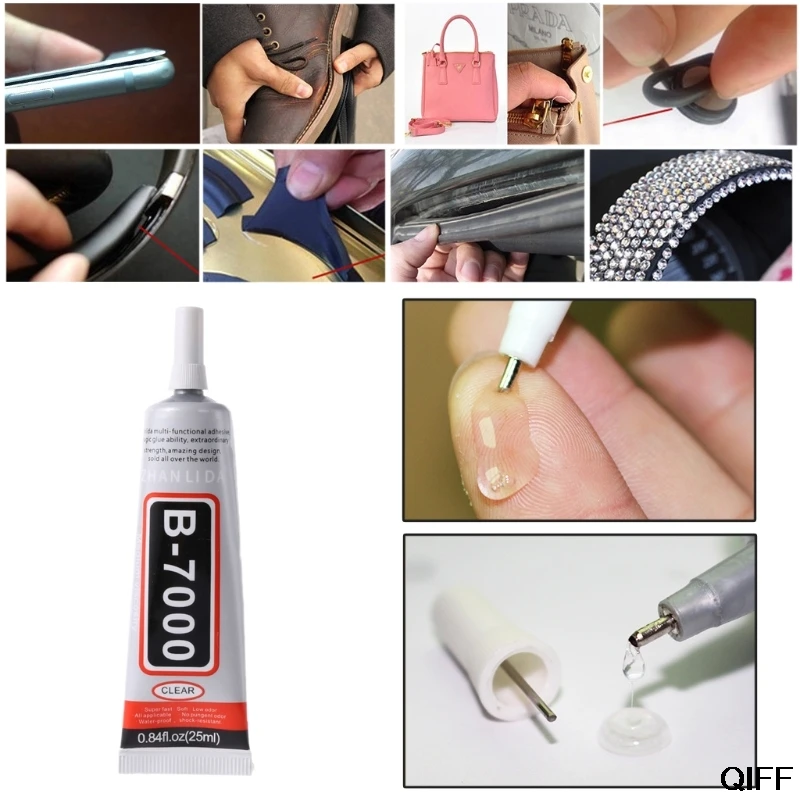 Drop Ship&Wholesale Multi Repair Adhesive LCD Display Frame Glue B7000 Phone Bumper Frame Diy 25ml August 5
