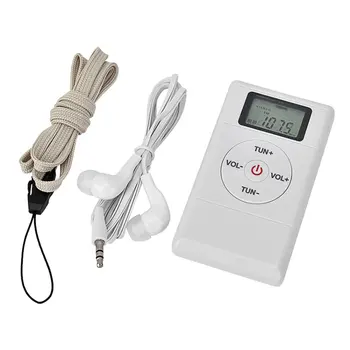 

FM English Listening Radio Stereo DSP Digital Tuning Radio Elderly Sports Walkman Digital Display Radio