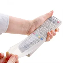 1 шт. силиконовый чехол для брелка защитный чехол для телевизора пульт дистанционного управления Пылезащитный Чехол держатель Органайзер аксессуары для дома принадлежности
