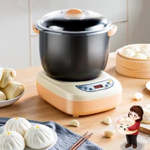 

5.5L Electric Kneading Machine Dough Mixer Desktop Dough Fermenting Kneader Household Automatic Pasta Mixing Machine