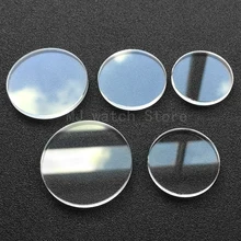  Watch Glass Round Mineral Glass Flat Thick 2.5mm Diameter30-39.5mm Watch Transparent crystal Glass Plane Watch Replacement Parts 