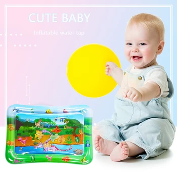 

Games Beach Lawn Sprinkler Pads Inflatable PVC Infant Baby Crawling Cushion Cooling Mat Baby Kids Water Play Mat