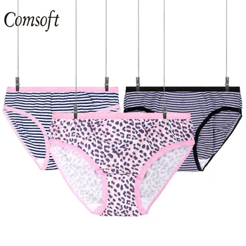 

Comsoft 2020 hot women panties cotton fashion women underwear soft breathable women briefs girl female Lingerie underpants