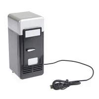 Portable Mini 780ml Fridge USB Powered Car Drink Cooler Home Desktop Boat Travel Cosmetic Fridge Multipurpose Appliances 2