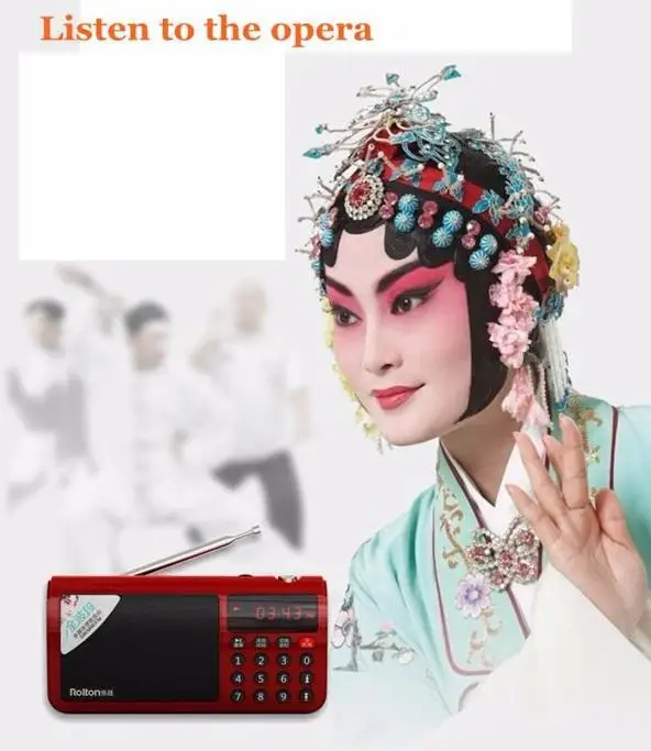 BEESCLOVER Rolton T50 портативный мировой Диапазон FM/MW/SW стерео радио динамик MP3