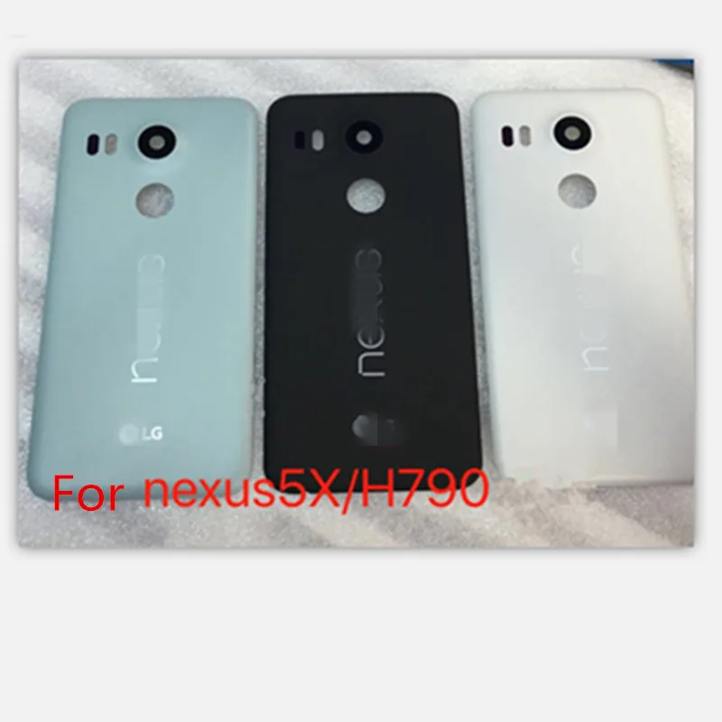 Задняя крышка для Google LG nexus 5X H790 H798 H791 оригинальная задняя аккумулятора дверной
