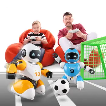 

Smart USB RC Robot Fighting Football Soccer Action Figure Singing Dancing Educational Toy RC Intelligent Football Robots Toys