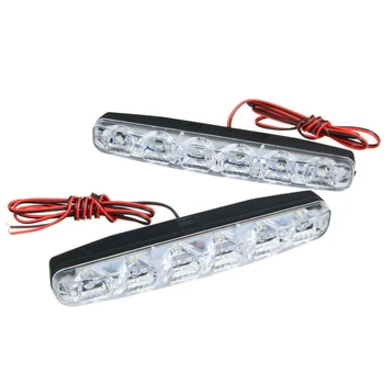 

6000K-7500K LED Lights D15945 Plastic 12V 1W Headlight Fog Lamp Replacement Parts